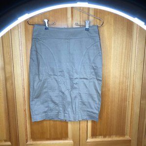 Flatteing Seamed Pencil Skirt